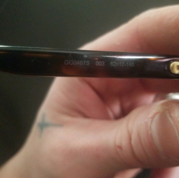 Gucci Havana Gray Sunglasses - Picture 3 of 6